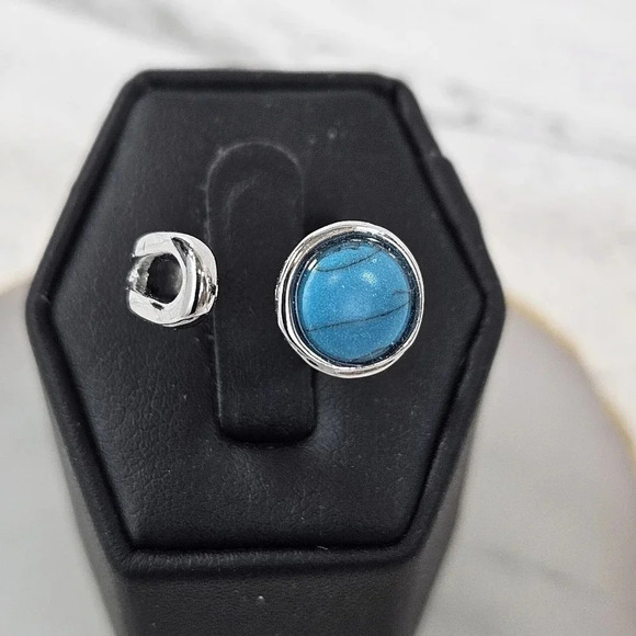 Water Earth Adjustable Fashion Ring A54 - Picture 6 of 6